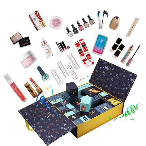 SDJMa Christmas Beauty Advent Calendar 2022 -24 Individually Boxed, High Quality Makeup & Cosmetic Surprises For Christmas - Cruelty Free, Perfect Holiday Gifting For Teenagers, Daughters and Girls