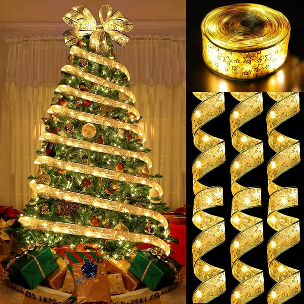 Indoor christmas lights battery powered hot sale