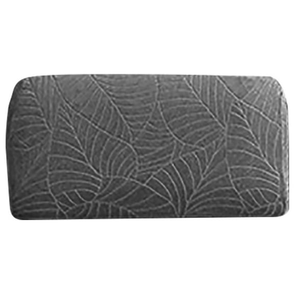 SDJMa Couch Backrest Cushion Cover Back Cushion Slipcover Stretch Sofa Back Cushion Cover for Living Room Spandex Jacquard Couch Back Covers for Kids Pets (Dark Gray, Rectangle)
