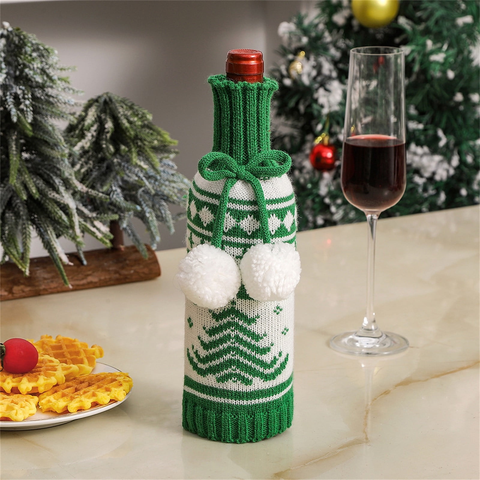 Christmas jumper that holds a bottle of wine online