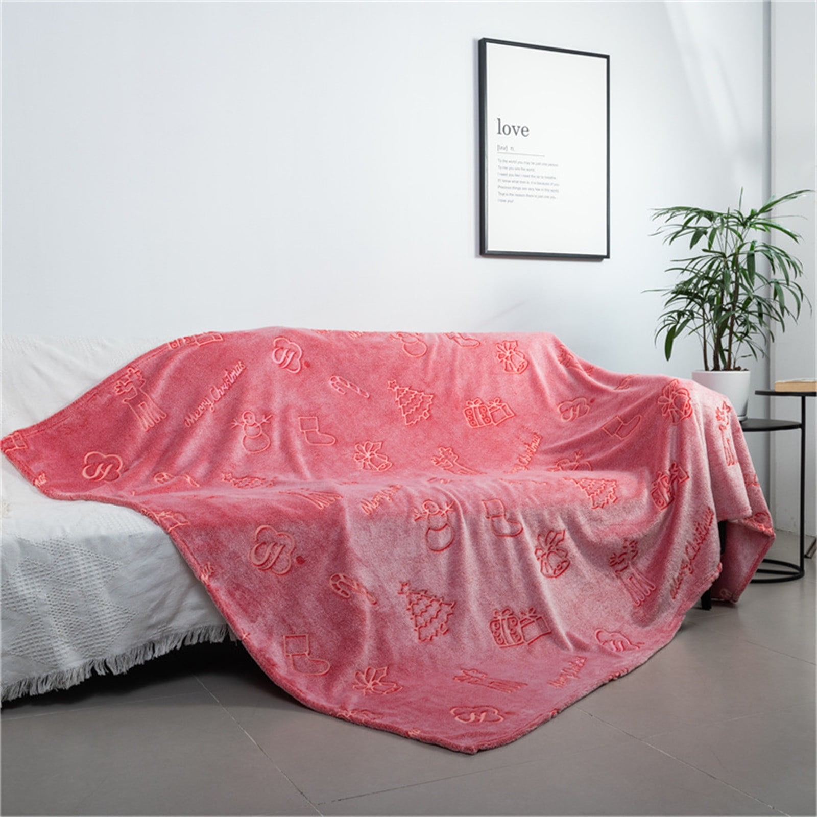 SDJMa Dinosaur Blanket Glow in The Dark Luminous Dino Blanket for Kids