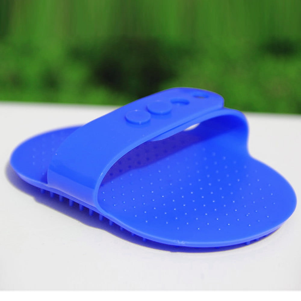 Cat Grooming Bath Brush Scrubber- Soft Silicone Shampoo Massage Dispenser  For Cats (Aqua)- SuperDeal ! (Limited 1 per customer) 