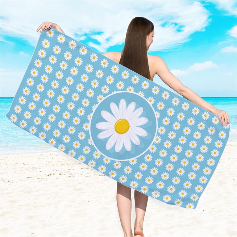 Oversized Microfiber Beach Towel - Extra Large 39x70 Inch - Super Absorbent, Quick Dry, Sand Free - For Pool, Gym, Travel