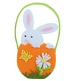 thumbnail image 1 of SDJMa Easter Baskets for Toddlers, Felt Easter Egg Bunny Baskets with Handle, Easter Egg Hunt Basket for Kids Boys Girls Birthday Party Supplies Favors Gifts, 1 of 9