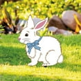 thumbnail image 1 of SDJMa Easter Yard Signs, Acrylic White Bunny Signs with Stakes, Waterproof Garden Sign for Outdoor Spring Easter Party Yard Lawn Home Decor, 1 of 8