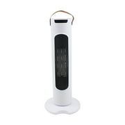 SDJMa Electric Space Heater for Large Room - 21.7" Ceramic Tower Space Heater for Room Heating w/Thermostat, Fast Heating, Remote Control, Ideal for Home/Livingroom