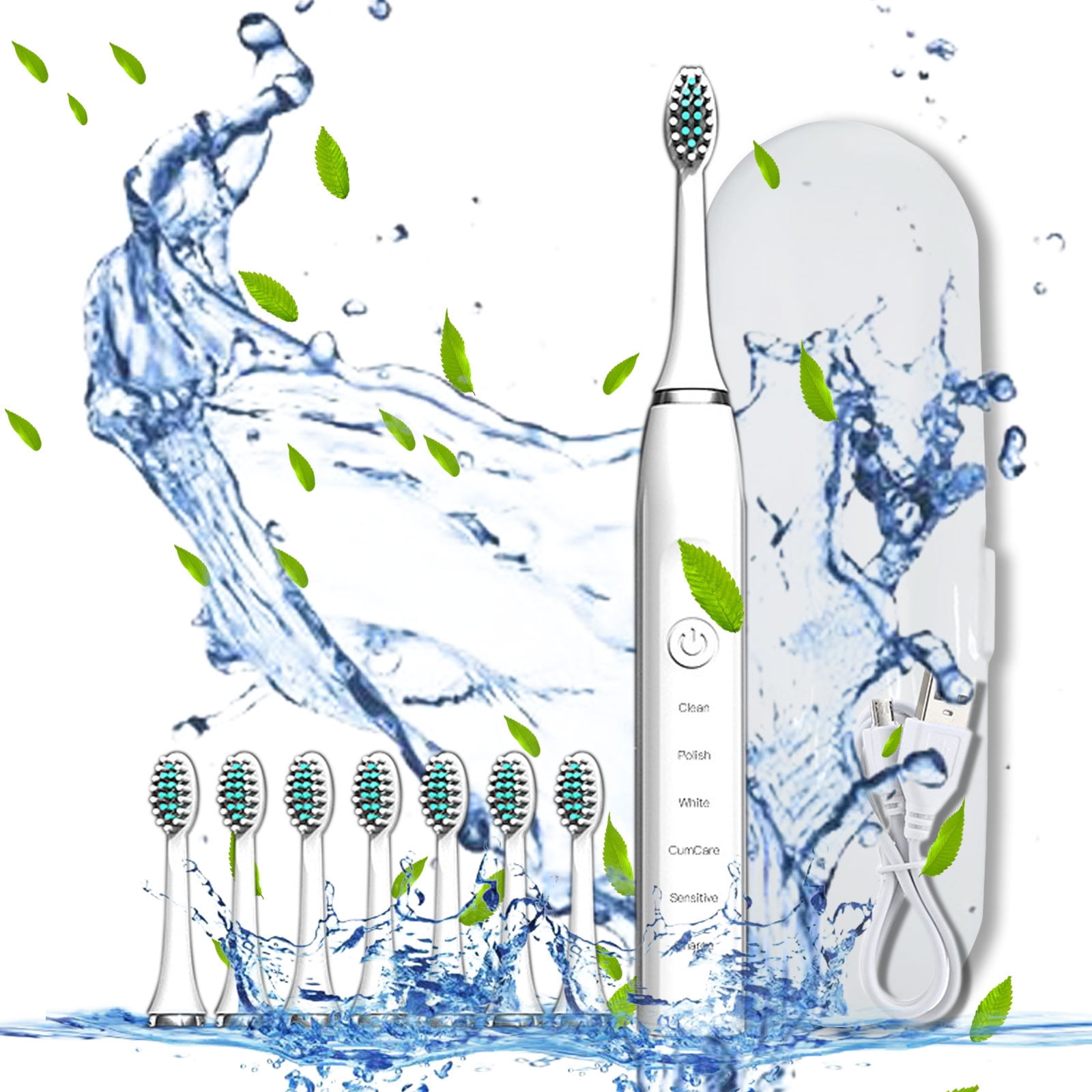 SDJMa Electric Toothbrush for Adults Ultrasonic Electric Toothbrushes