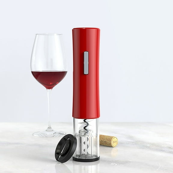 SDJMa Electric Wine Bottle Openers , Reusable Wine Corkscrew Opener with Foil Cutter, Battery Operated Stainless Steel Wine Remover for Home Kitchen Party Bar Restaurant