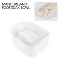 thumbnail image 1 of SDJMa Ergonomic Nail Soaking Bowl - Cuticle Softener & Manicure Prep | Home & Salon Use, 95g (white), 1 of 5