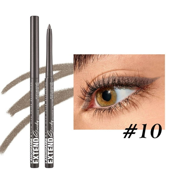 SDJMa Eyeliner Gel Pencil, Flash Eyeshadow ,Long-lasting,To Hold Makeup, Easy To Color,Waterproofs ,Sweat Resistants, 0.2g(J)