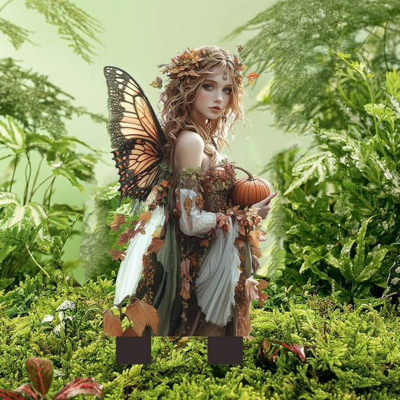 SDJMa Fairy Flower Pot Decoration, Fairy Planter Flower Pots, Fairy Garden Accessories, Handcrafted Acrylic Bohemian Flower Pot for Your Home or Garden (FF