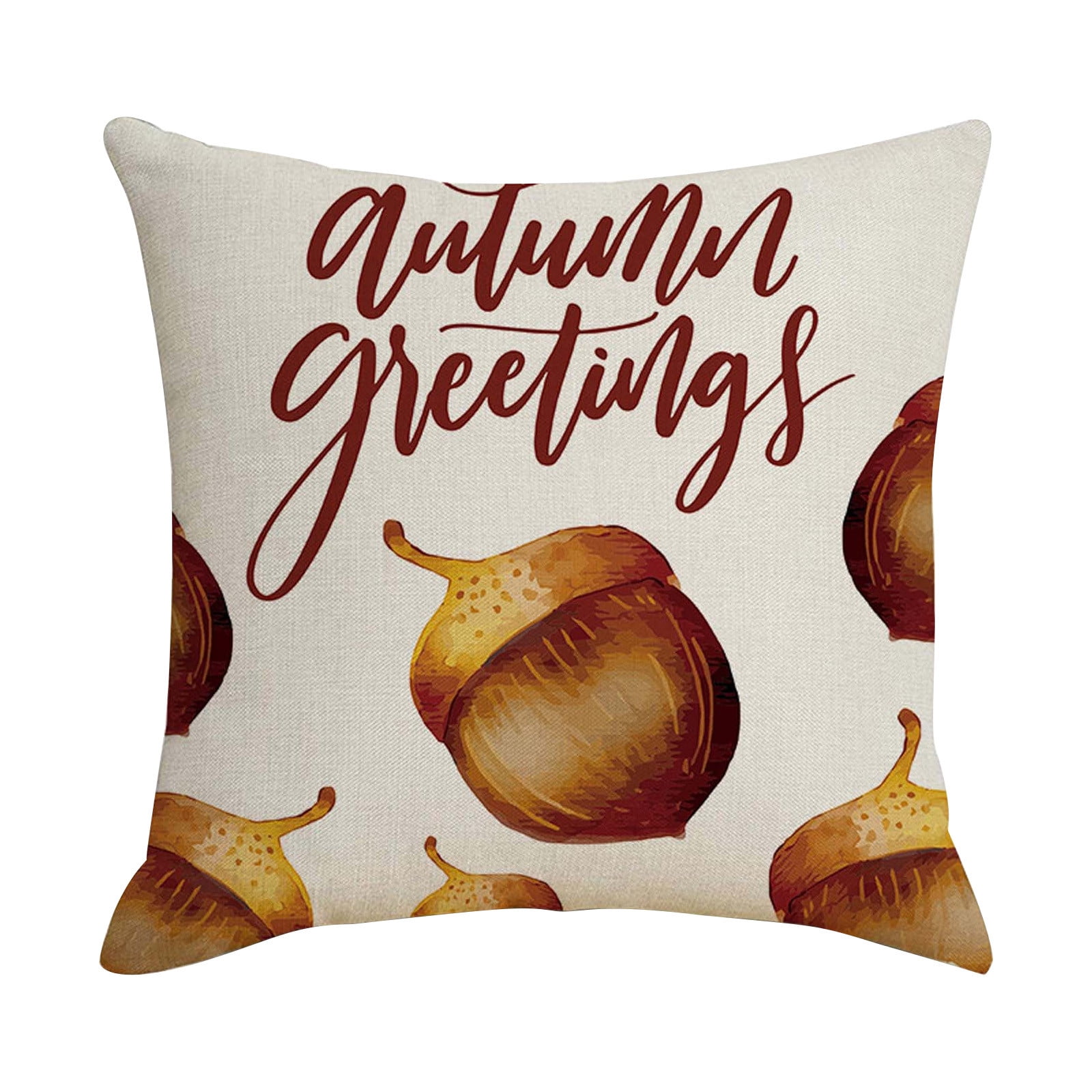 SDJMa Fall Pillow Covers for Fall Decor Pumpkin and Maple Leaves
