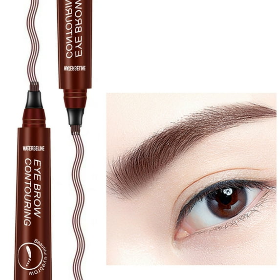 SDJMa Four-head Water Eyebrow Pencil Lasting Non- Eyebrow Pencil Four-pronged Eyebrow Pencil And Sweat-proof Liquid Eyebrow Pencil 1ml