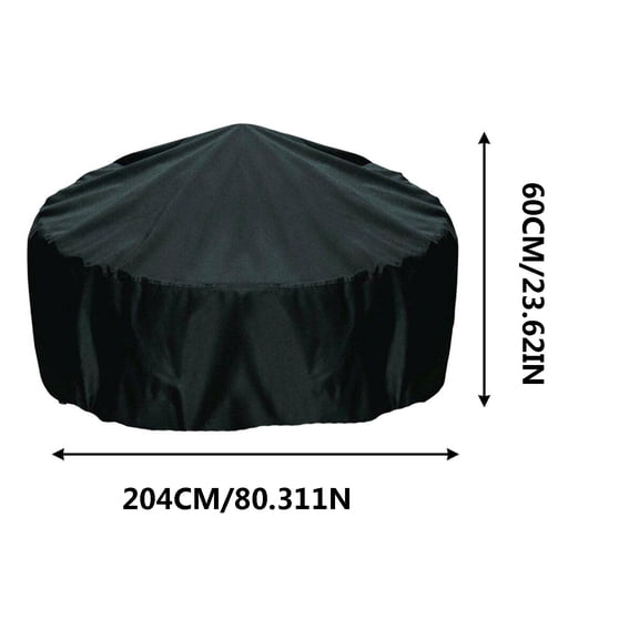 SDJMa Grill Cover, Heavy Duty BBQ Grill Cover 80.3x23.6in, Waterproof, Weather Resistant, Rip-Proof, Anti-UV, Fade Resistant, with Built-in Metal Grommet