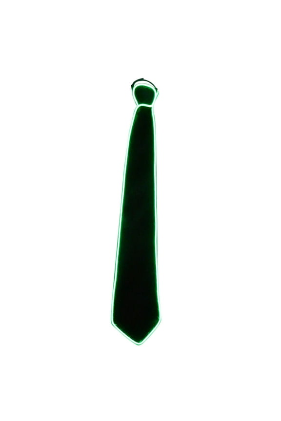 SDJMa Halloween LED Light up Necktie for Men Christmas Adjustable Novelty Neckties Light up Necktie Neon LED Ties Glow in the Dark Necktie for Men Boys Holiday Rave Party Show Costume