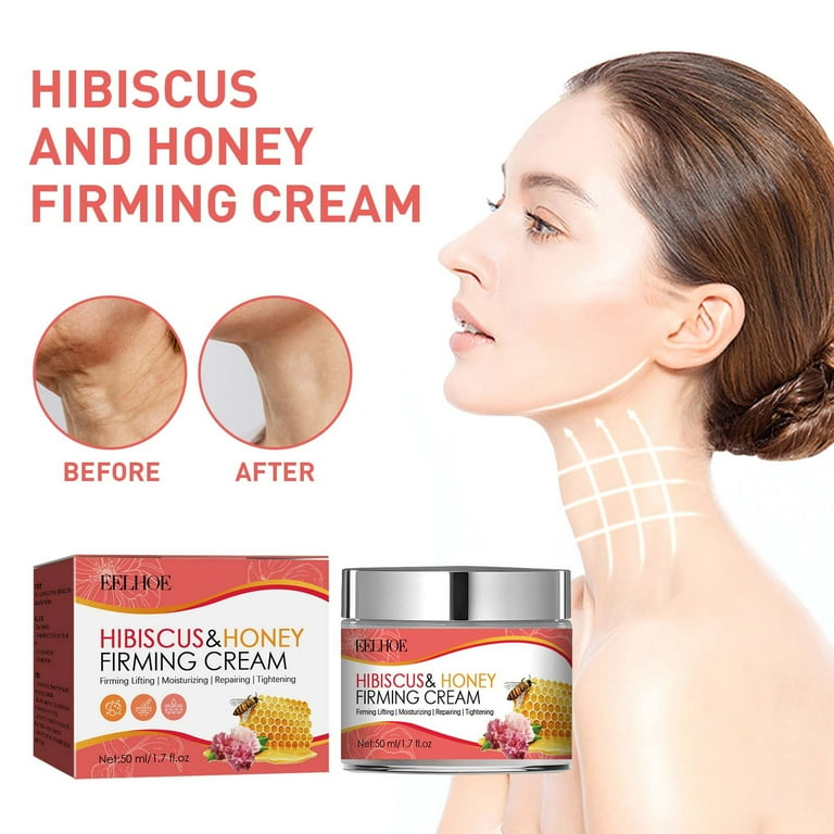 SDJMa Hibiscus and Honey Firming Cream, Neck Firming Cream, Skin