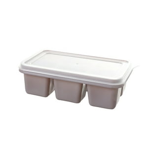  W&P Peak Silicone Everyday Ice Tray w/ Protective Lid, Charcoal, Easy to Remove Ice Cubes, Food Grade Premium Silicone