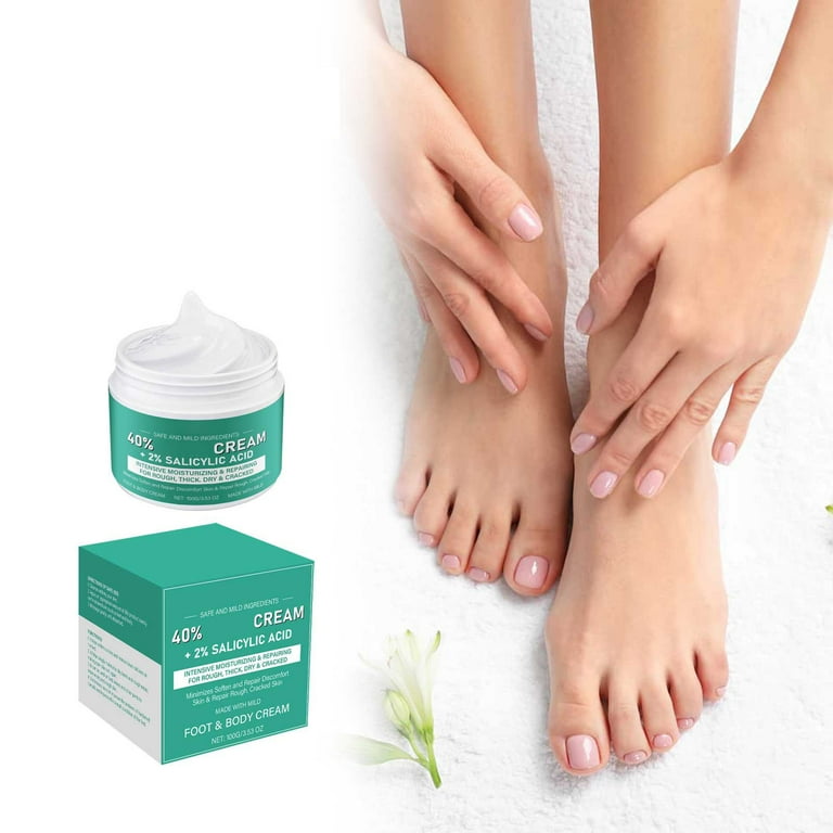 SDJMa Intensive Foot Cream for Cracked Heels, Urea Salicylic