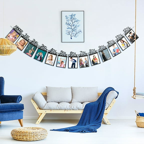 SDJMa KG to 12th Graduation Photo Banner - Large | Graduation Picture Banner for High School Graduation Decorations | Graduation Banner Personalized Decorations