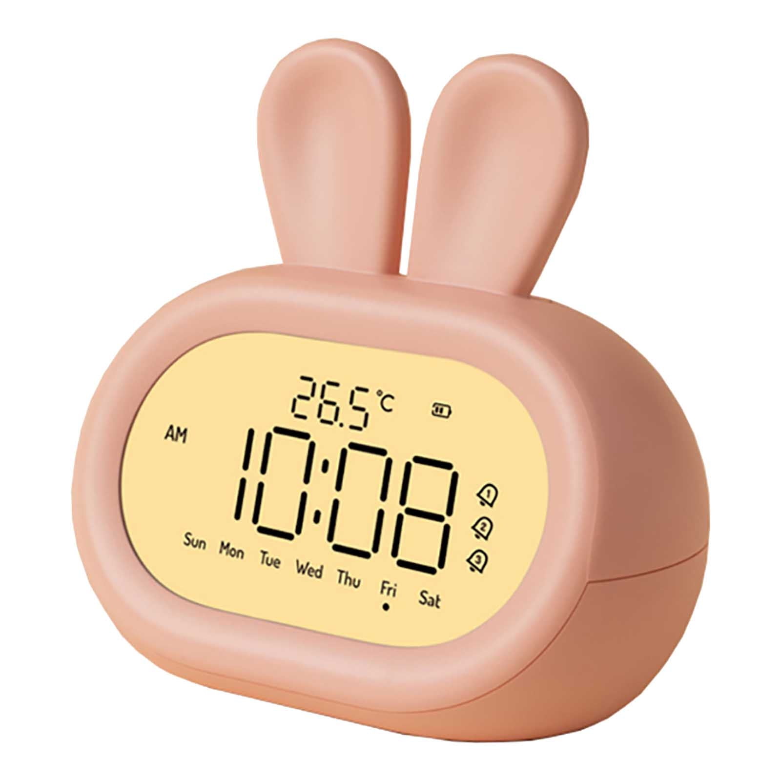 SDJMa Kids Alarm Clock for Girls Toddler OK to Wake Clocks for Kids