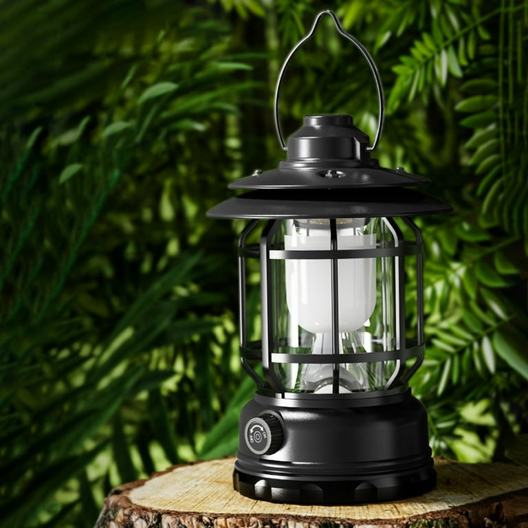 Rechargeable outdoor lantern outlet
