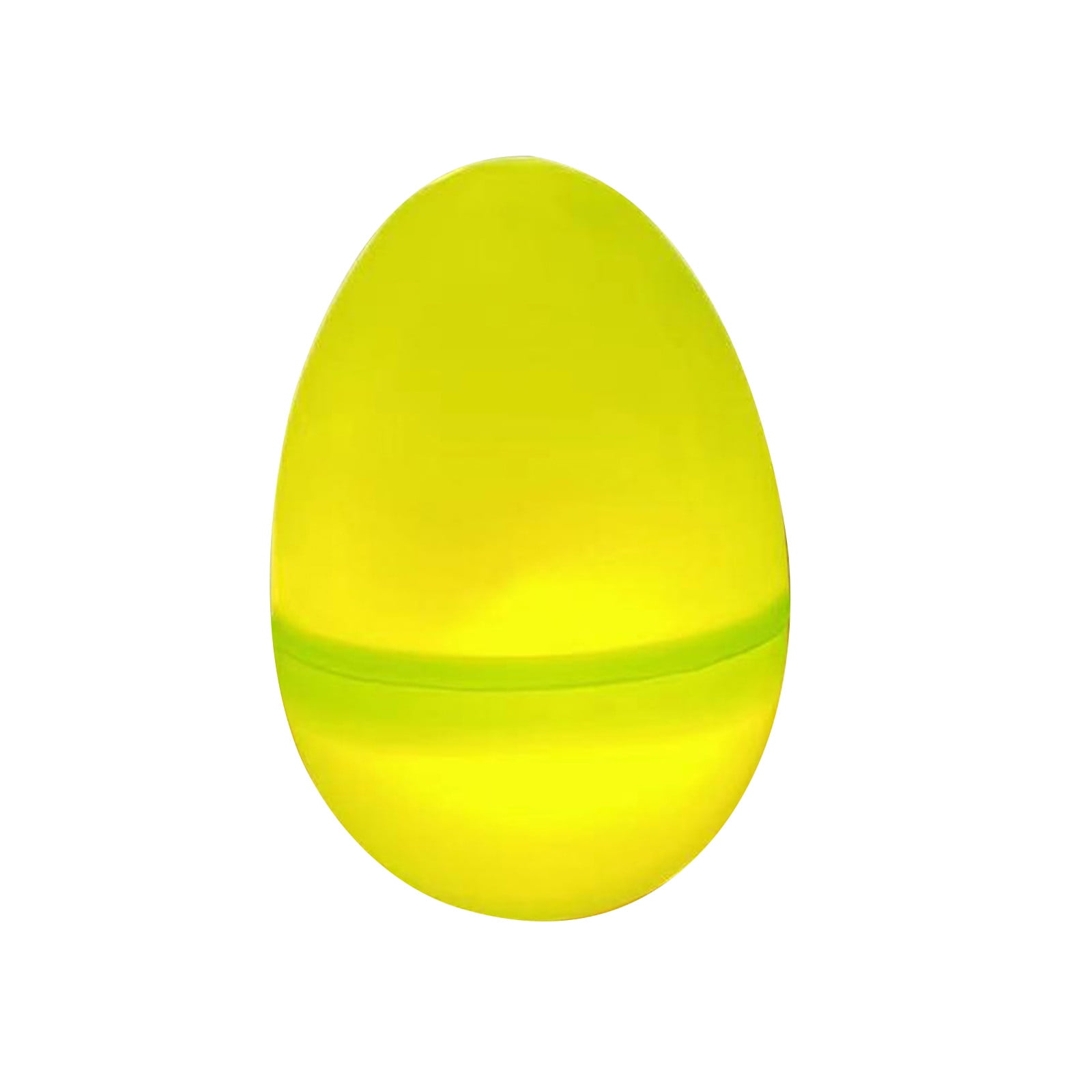 SDJMa Lighted Easter Eggs, Fillable Plastic Easter Eggs with LED Light