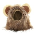 thumbnail image 1 of SDJMa Lion Mane Wig for Cats and Dogs, Funny Pet Cat Costumes for Halloween Christmas, Furry Pet Clothing Accessories, 1 of 8
