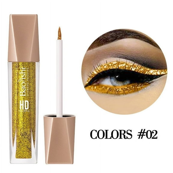 SDJMa Liquid Glitter Eyeshadow- And Durable Eyeliner Pencil Sequin Color Eye Shadow Eyeliner 5ml
