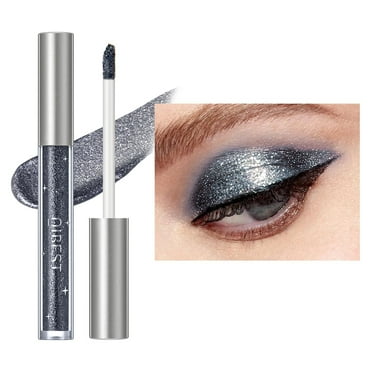 SDJMa Liquid Glitter Eyeshadow-Eye Shadow Liquid Glitter High-gloss Pearl Sequins Matte Ultra-shine Single Color Brightening Eye Shadow Liquid
