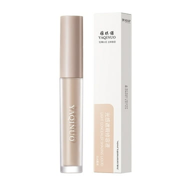 SDJMa Liquid Highlighter Makeup, Face Highlighter Bronzer Makeup Stick, Natural Glossy Finish, Lightweight Blendable Silky Smooth Cream Face Illuminator Makeup, Cruelty-free (#01)