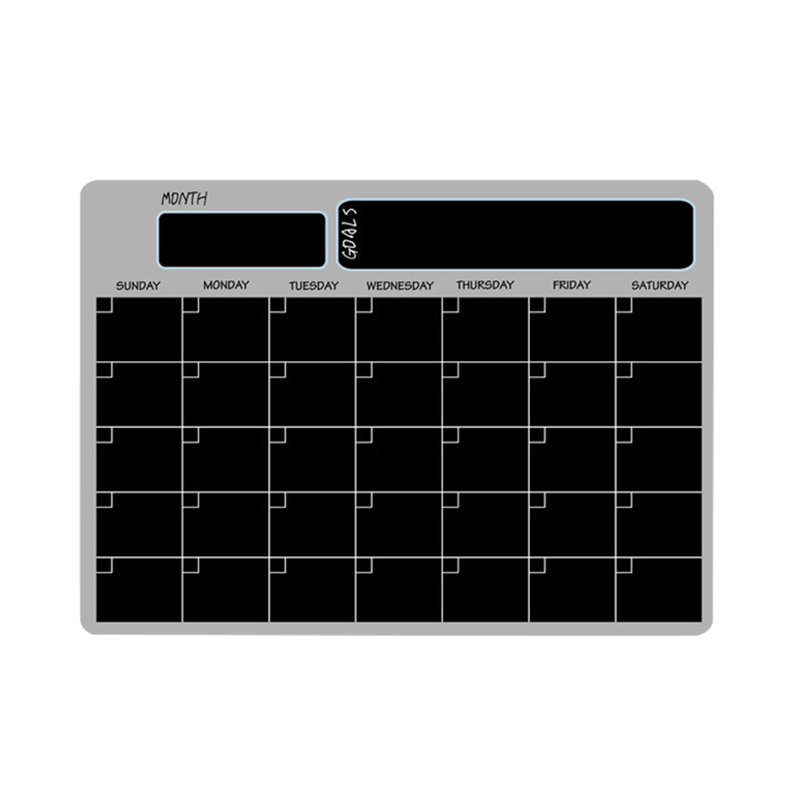 SDJMa Dry Erase Calendar for Fridge with Stain Resistant