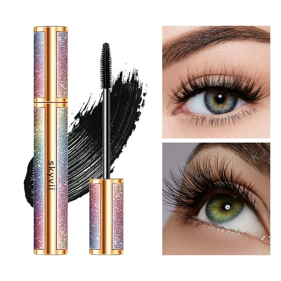 SDJMa Mascara in Black,Waterproof Lengthening Mascara in Black Long-Lasting Mascara 9ml