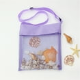 thumbnail image 1 of SDJMa Mesh Seashell Beach Bags, Breathable Mesh Bags for Kids Colorful Shell Bag Seashell Collection Bag with Adjustable Carrying Straps for Outdoor Beach Parent Child Activities, 1 of 7