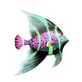 thumbnail image 1 of SDJMa Metal Fish Wall Art Outdoor Decor Hanging Wall Art Decor Fish Wall Hanging Decoration Metal Fish Wall Decor Hanging Glass Garden Decorations for Patio, Deck or Bathroom, 1 of 8
