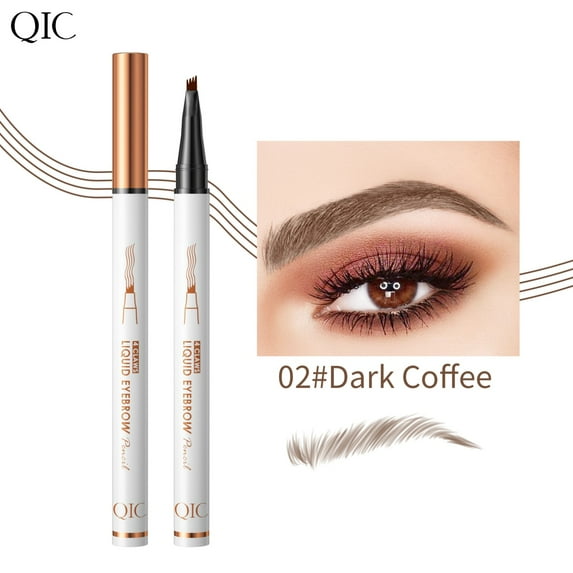 SDJMa Micro-Fork Tips Liquid Eyebrow pen & Ultra-fine Brow Pencil, Quick and Precise Brow Definition Brow Pen, Eye Makeup Gifts for Women
