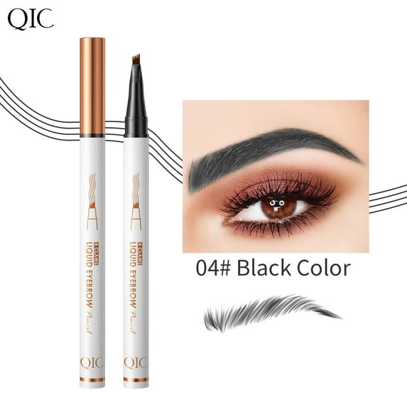 SDJMa Micro-Fork Tips Liquid Eyebrow pen & Ultra-fine Brow Pencil, Quick and Precise Brow Definition Brow Pen, Eye Makeup Gifts for Women