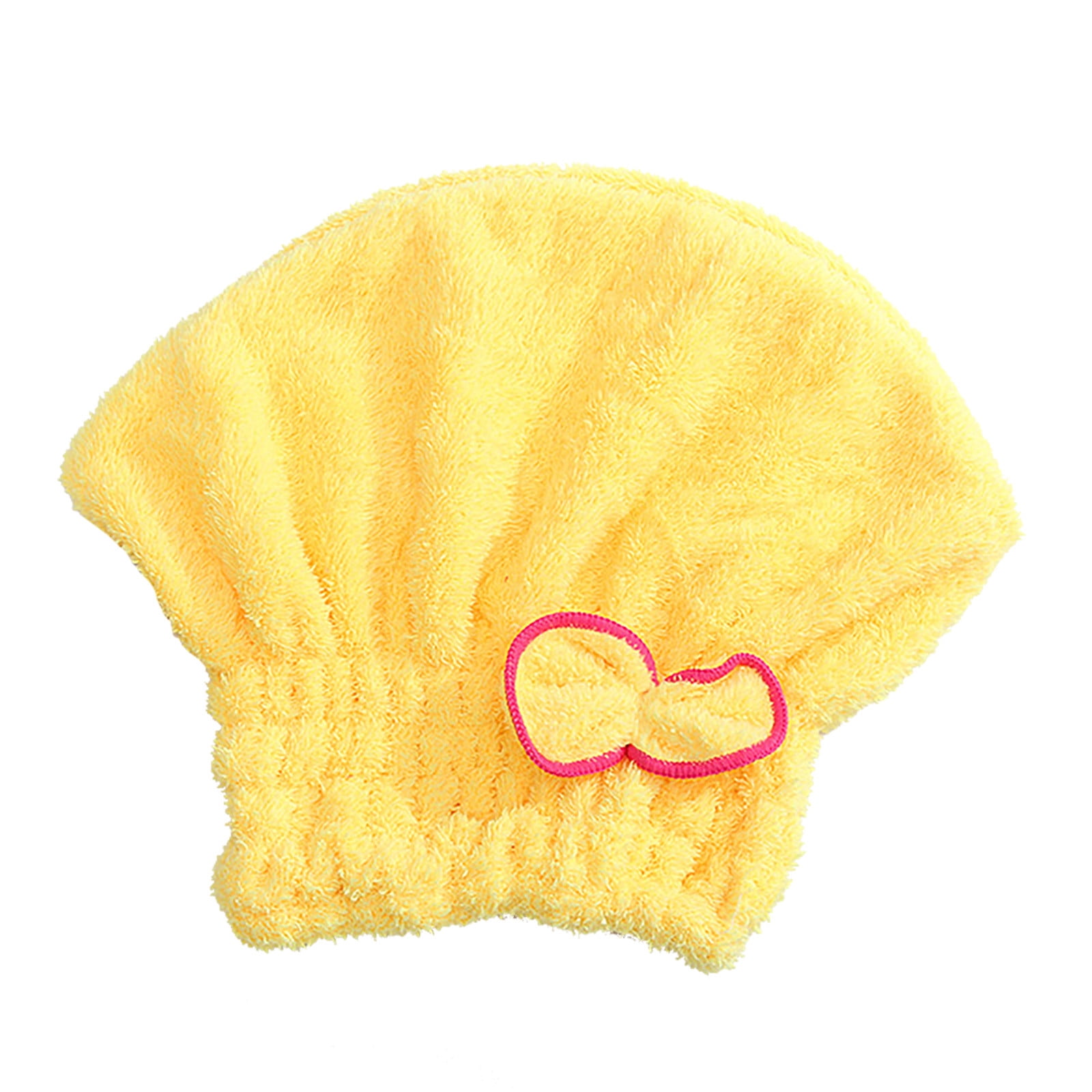 SDJMa Microfiber Hair Drying Caps, Soft & Ultra Absorbent, Fast Drying