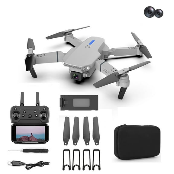 SDJMa Mini Drone for Kids with Dual Camera, 1080P HD Photo, Foldable Toy Drone Gifts for Beginners & Adults, Altitude Hold, 2.4GHz Technology , Lightweight, 3D Flip, USB Charging