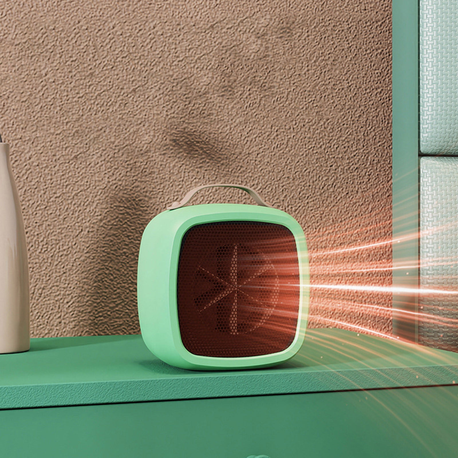 SDJMa Mini Space Heater,Fast & Energy Efficient Desktop Heater for
