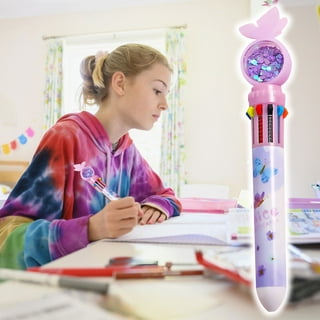 Fridja 0.5mm 6-Color Ballpoint Pen, Retractable Ballpoint Pens For Office  School Students Kids Gift 10ml