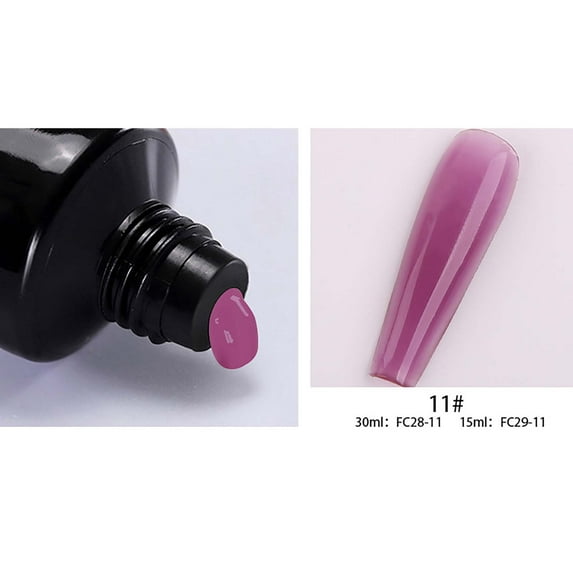 SDJMa Nail Extension Gel - Natural Nude Gel Nail Enhancement Gel for Beginner & Professional Nail Art Salon DIY at Home