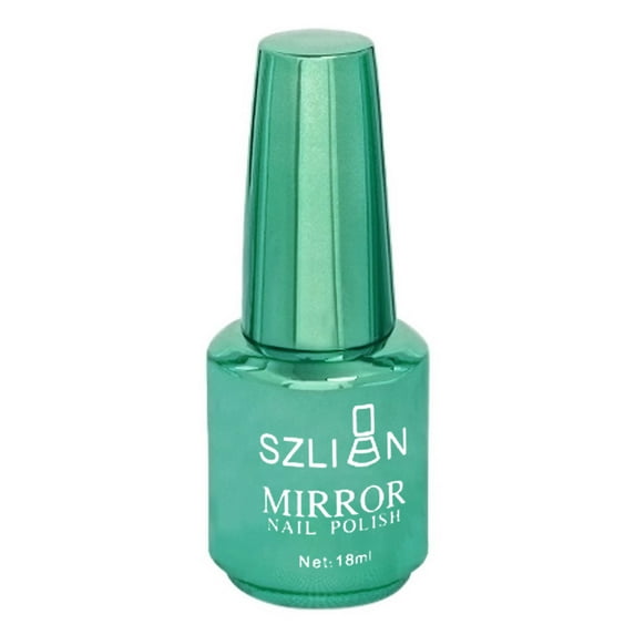 SDJMa Nail Polish Mirror Nail Polish, Metallic Nail Polish Mirror Effect Nail Art Decoration Varnishes Metal Color Polish Nail Art for Salon Home DIY Nail