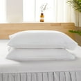 thumbnail image 1 of SDJMa Pack of 2 Pillow Cases, Soft Breathable Brushed Microfiber Pillowcases with Envelope Closure, Machine Washable (Queen Size, 18x30 Inches), 1 of 9