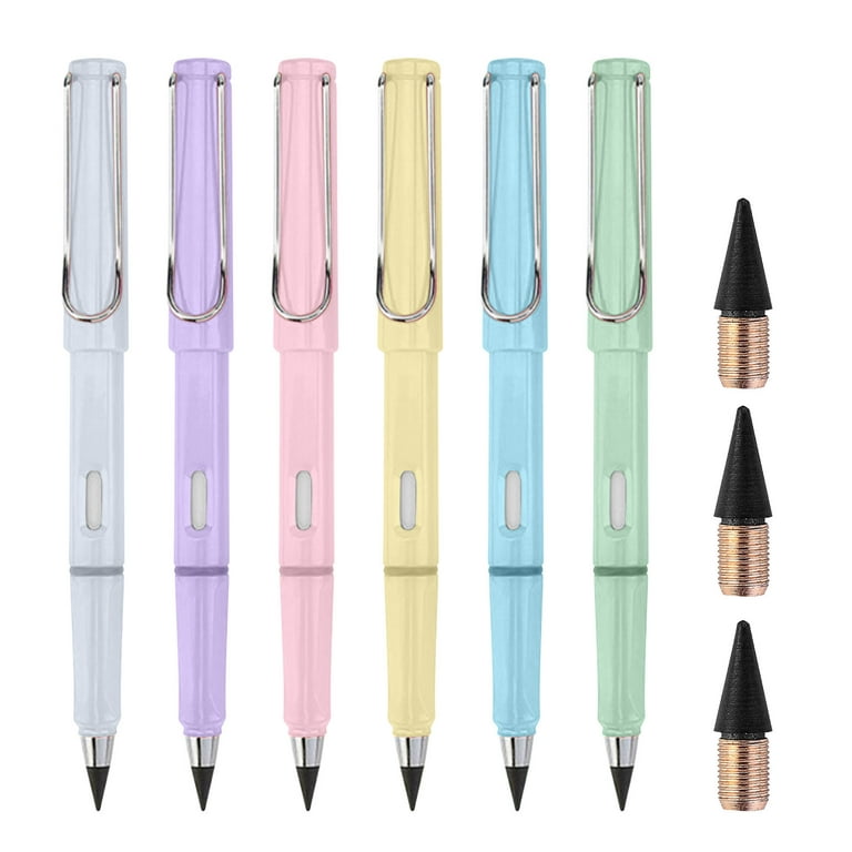 Mechanical Pencil Set Mechanical Pencils With 6 Tubes Pencil - Temu