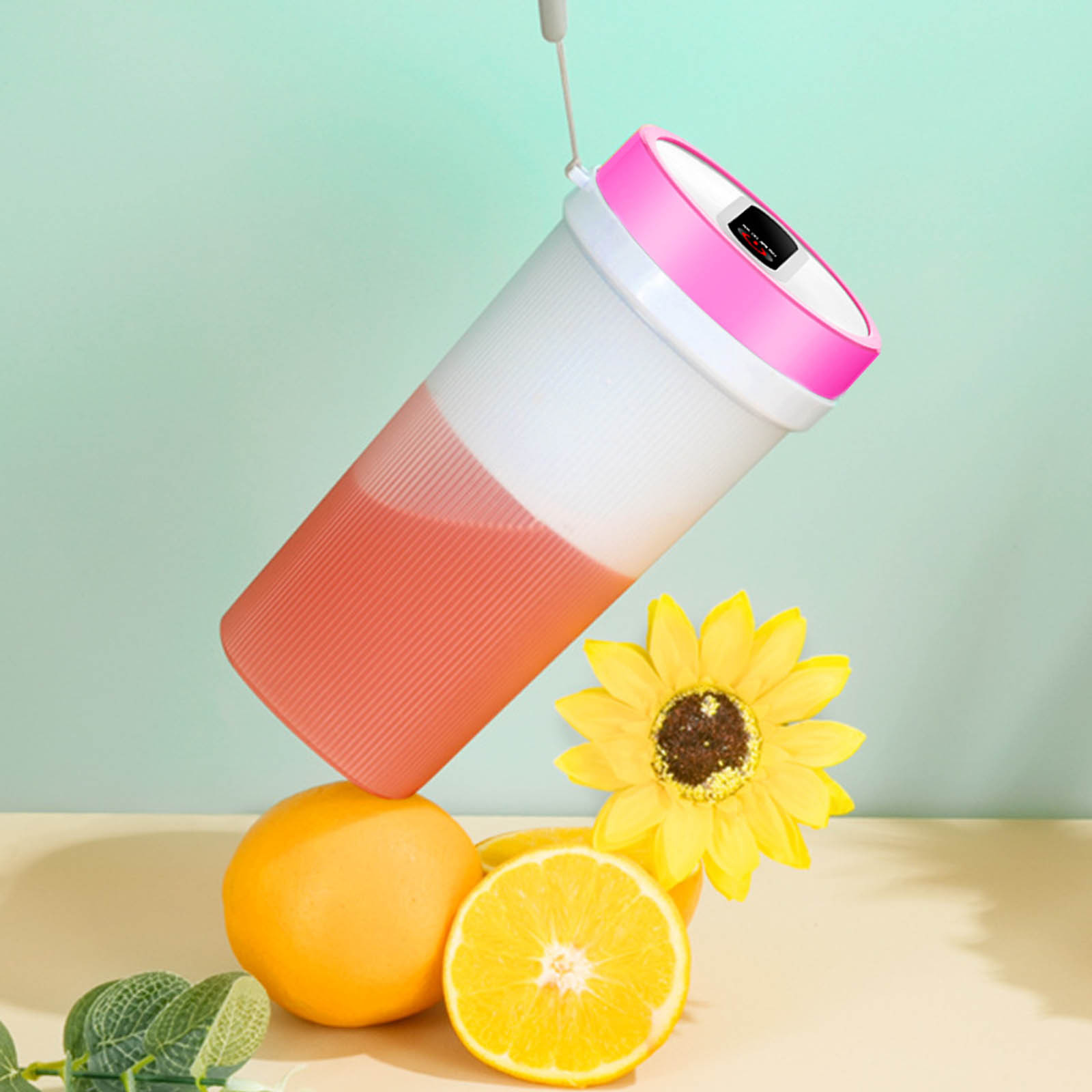 SDJMa Portable Blender, Mini USB Blender for Shakes and Smoothies,with Ultra Sharp 4 Blades