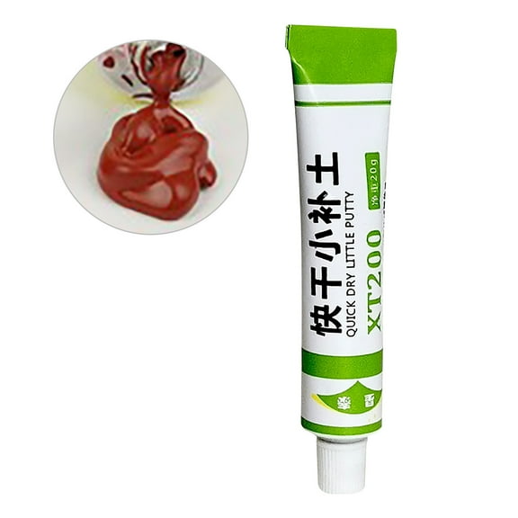 SDJMa Quick-Dry Auto Scratch Repair Paste - Fiberglass Car Paint Restorer for Chips & Cracks, 20g (red)