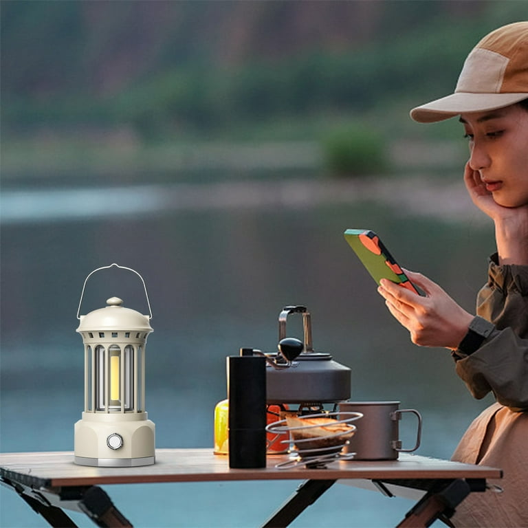 Outdoor Waterproof Portable Camping Lantern Retro Atmosphere light