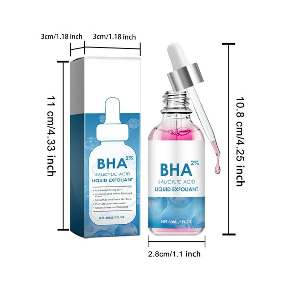 SDJMa Salicylic Acid 2% Serum for Pores & Blackheads. Salicylic Acid Toner Reveals Smoother,and More Radiant-Looking Skin, BHA Liquid Helps with Eliminate Blemishes and Skin Redness1 FL OZ