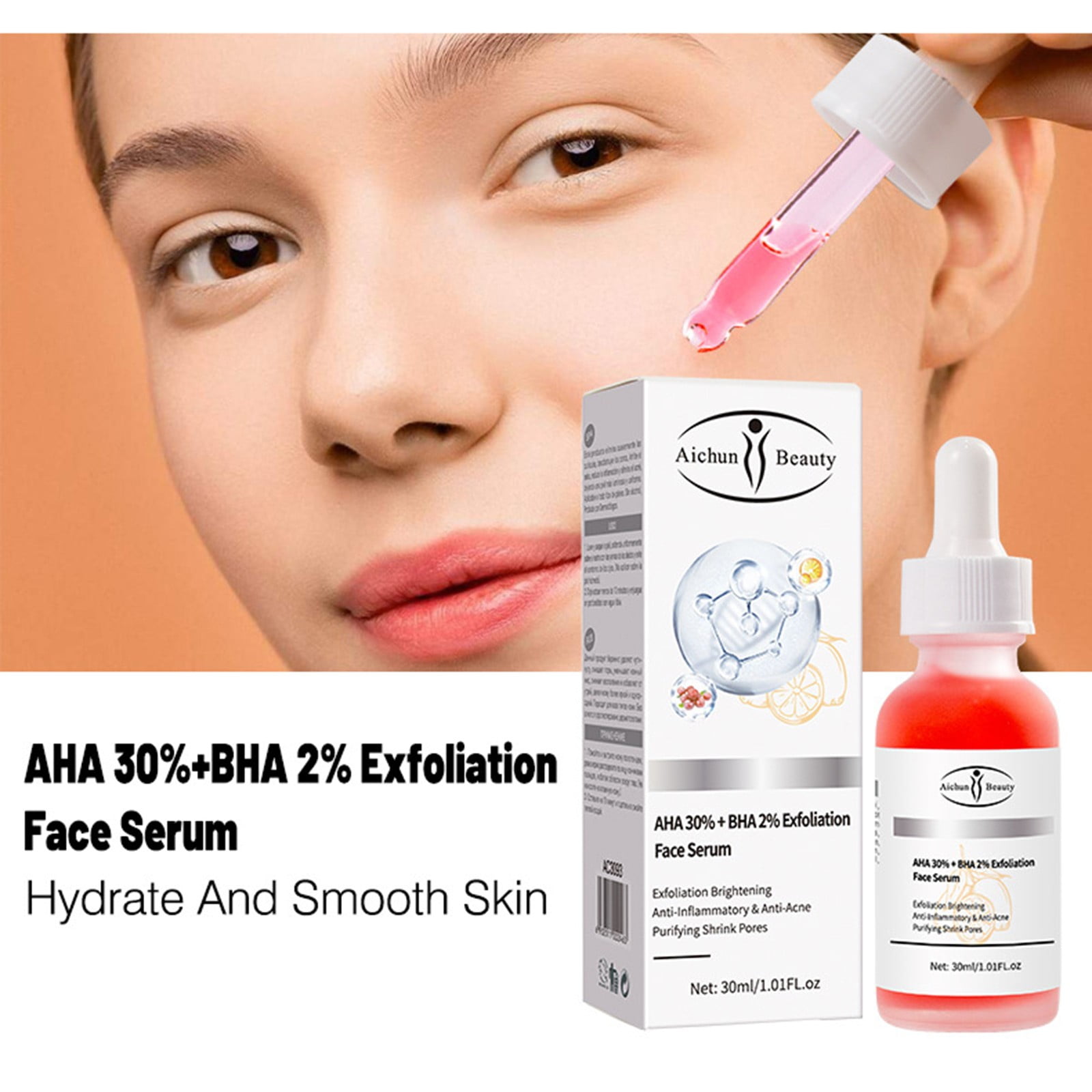 SDJMa Salicylic Acid Serum, Treats Acne, Hyperpigmentation, Premature