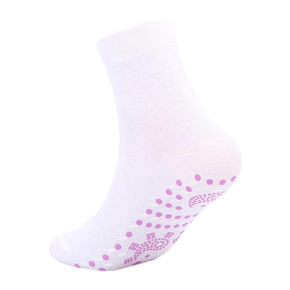 SDJMa Self Heating Socks - Hiking Heated Socks for Men Women, Tourmaline Socks, Comfortable Breathable Massage Anti-Freezing Winter Warm Foot Socks Outdoor Skiing Camping Fishing Running